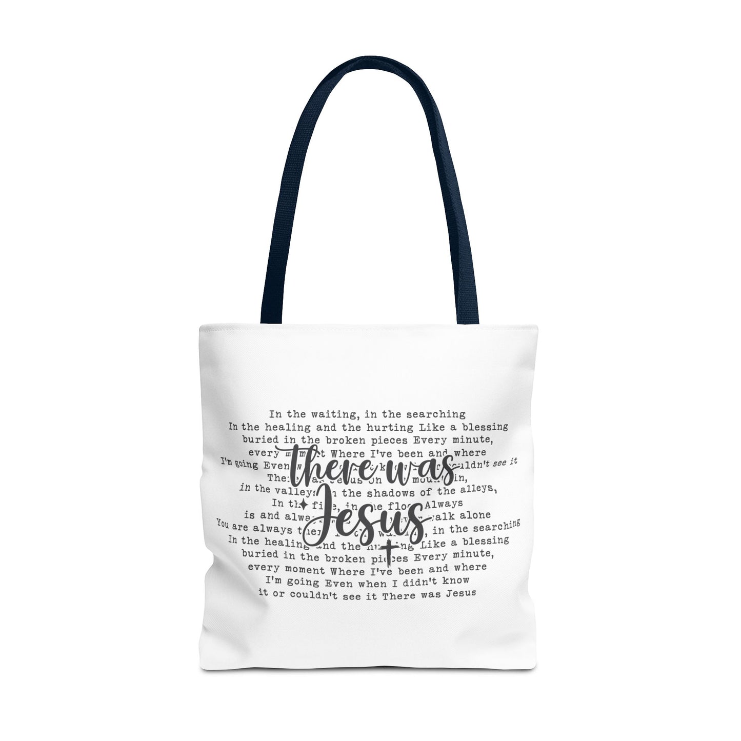 There was Jesus Tote Bag (AOP)