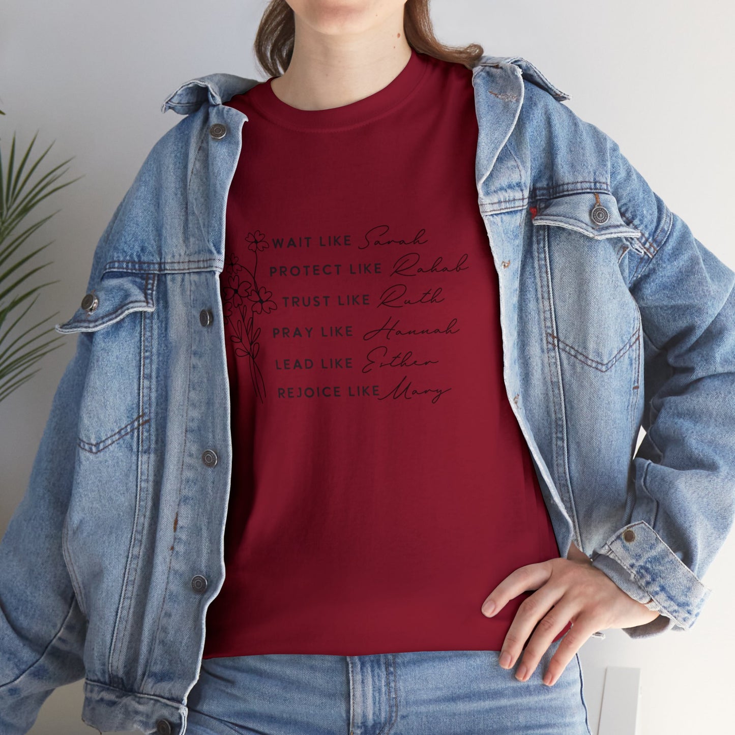 Women of the Bible Unisex Heavy Cotton Tee