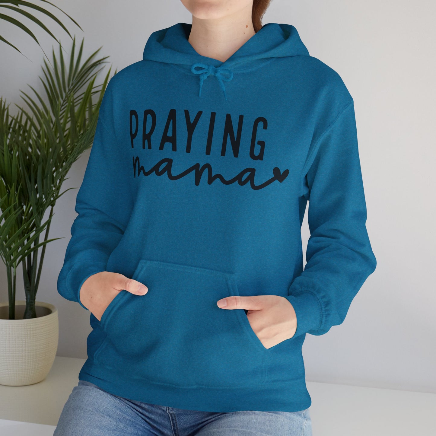 Praying Mama Unisex Heavy Blend™ Hooded Sweatshirt