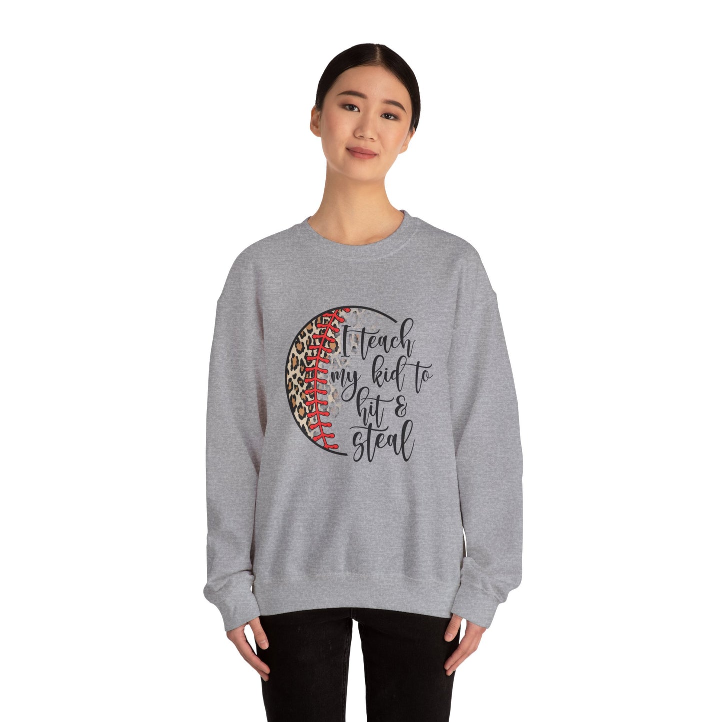 Hit and Steal Unisex Heavy Blend™ Crewneck Sweatshirt