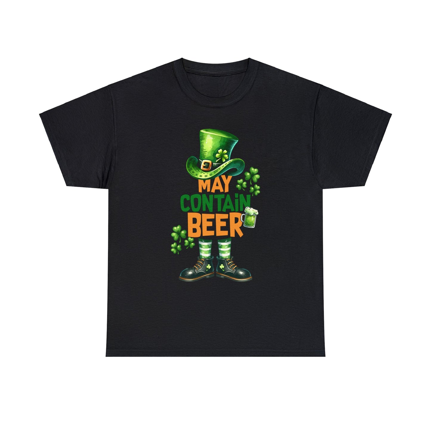 May Contain Beer Unisex Heavy Cotton Tee