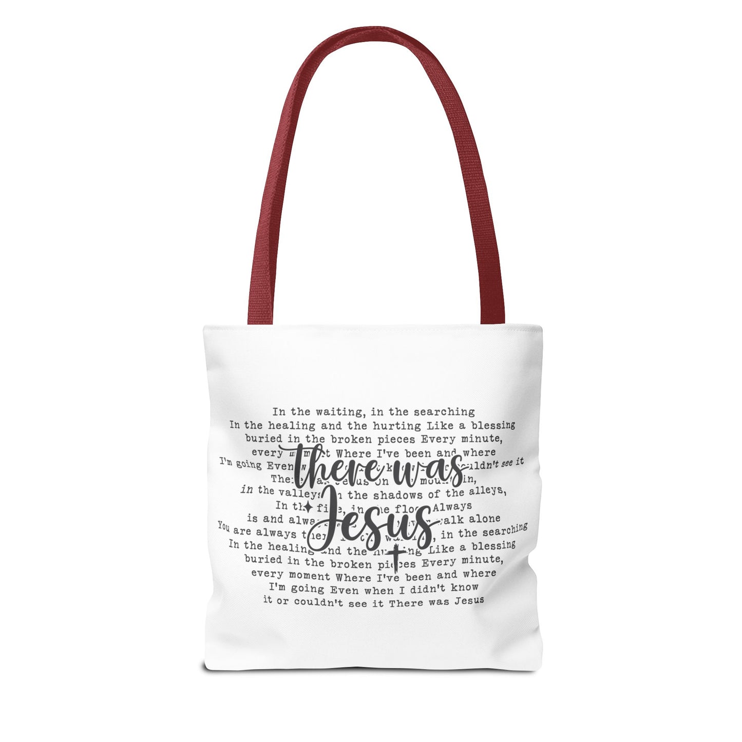 There was Jesus Tote Bag (AOP)