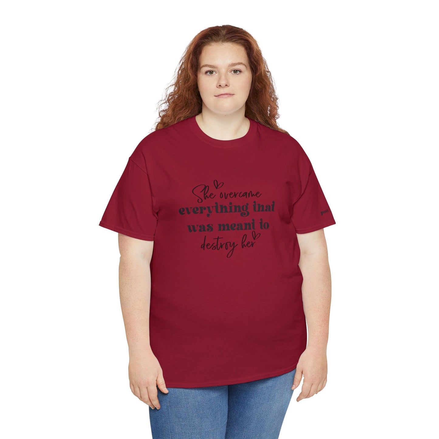 PowHERful Unisex Heavy Cotton Tee