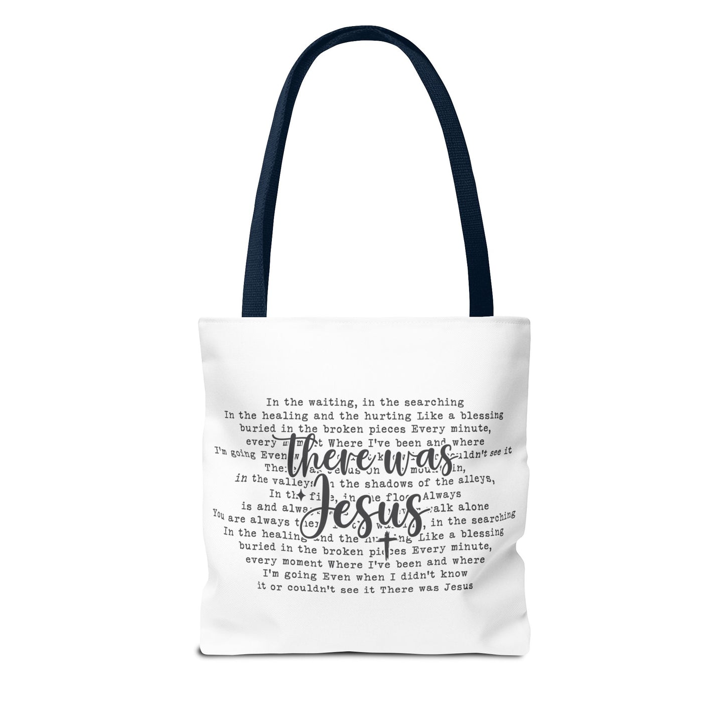 There was Jesus Tote Bag (AOP)