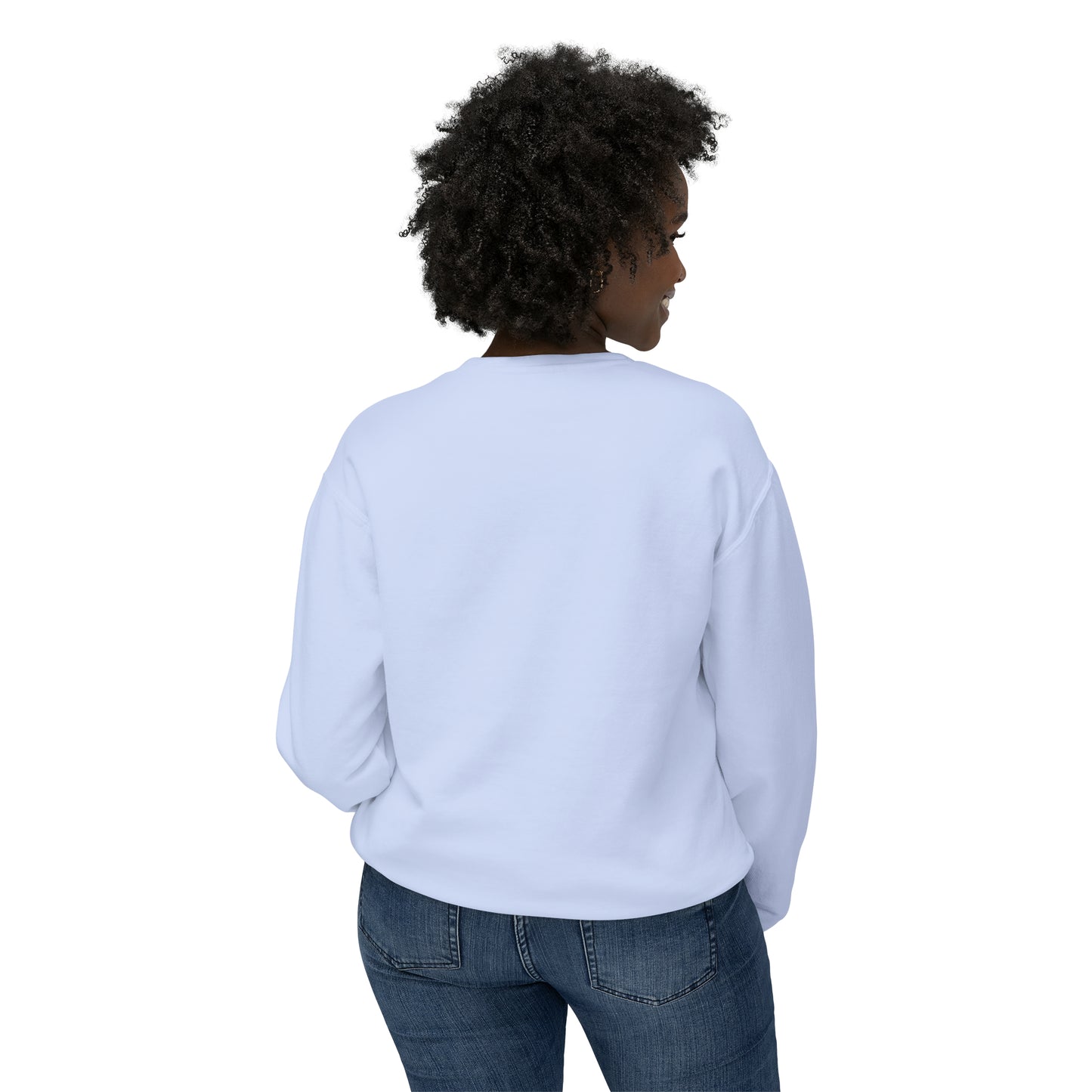Girl Math Unisex Lightweight Crewneck Sweatshirt