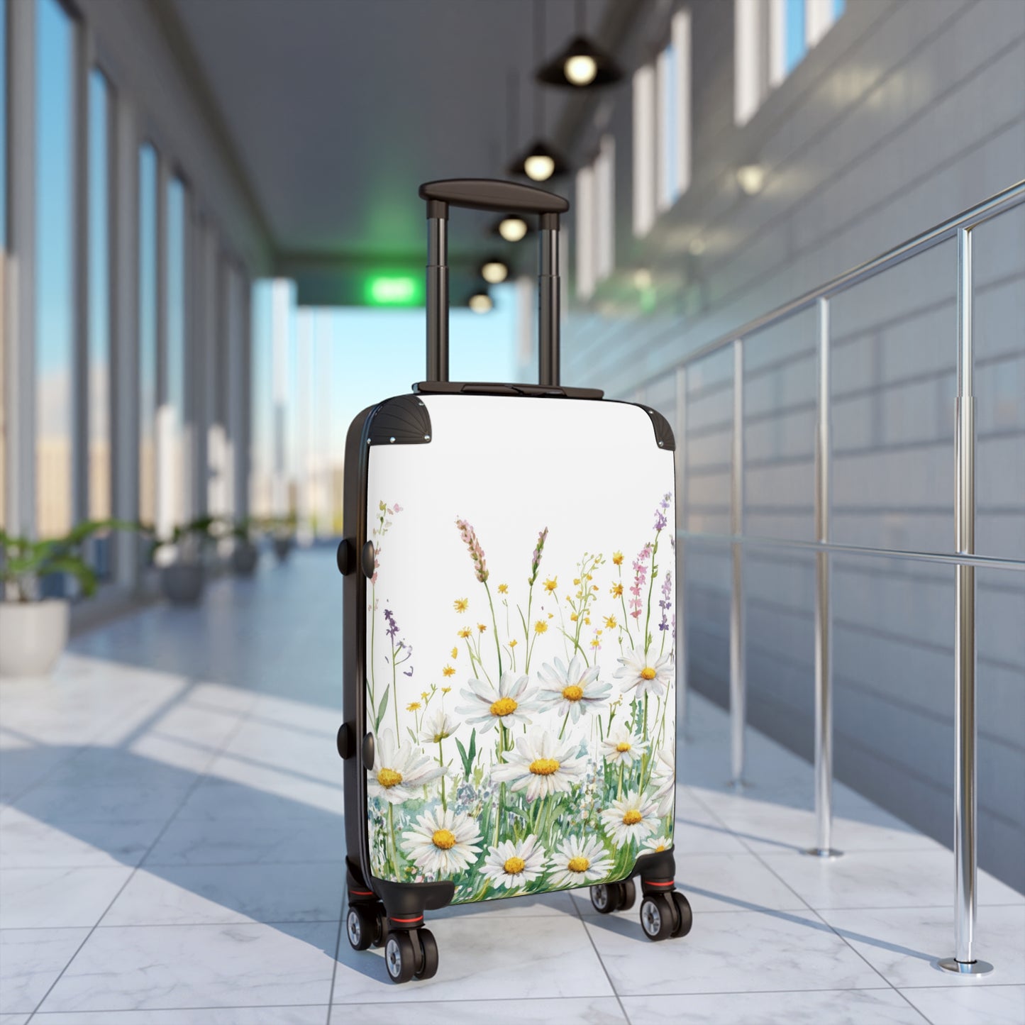 Daisy Do Travel Suitcase - Spring Bloom Design for Adventurers
