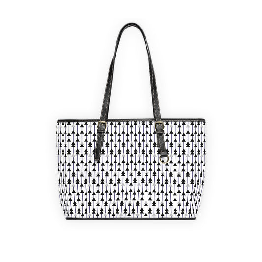 Arrow PU Leather Shoulder Bag