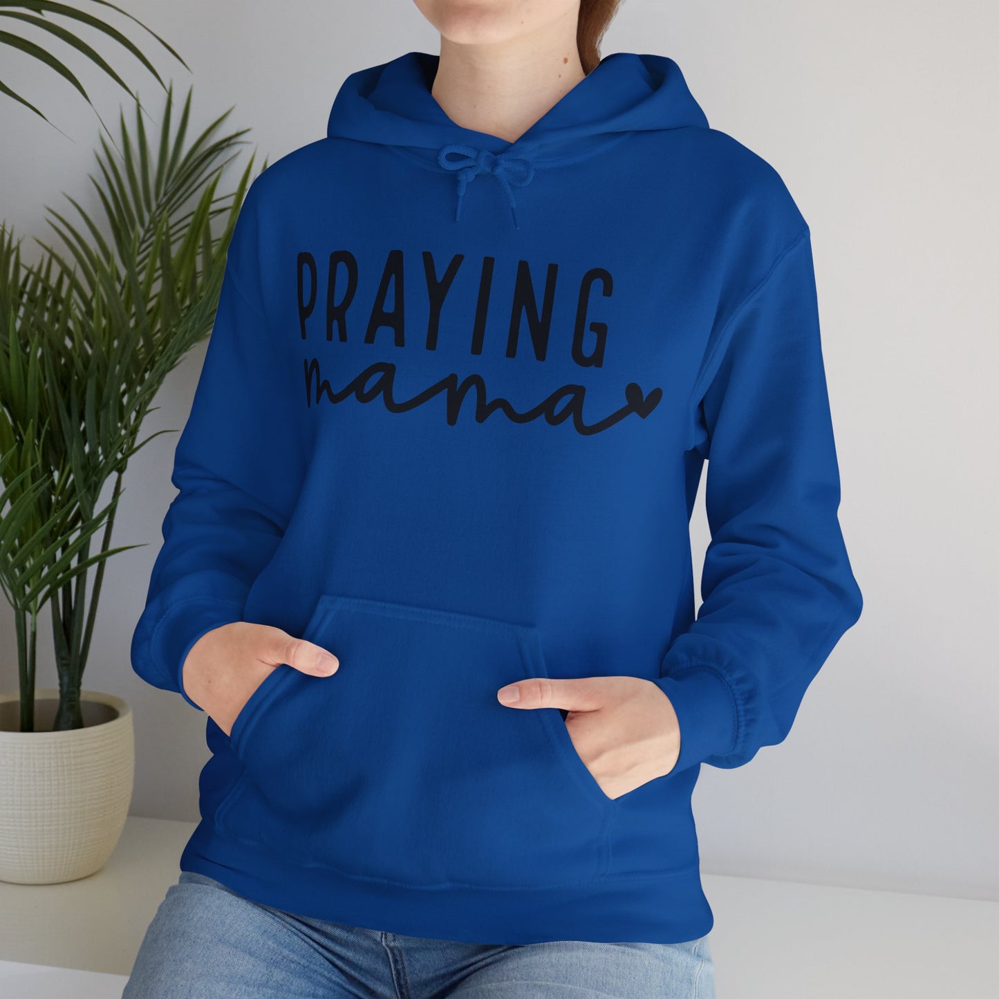 Praying Mama Unisex Heavy Blend™ Hooded Sweatshirt