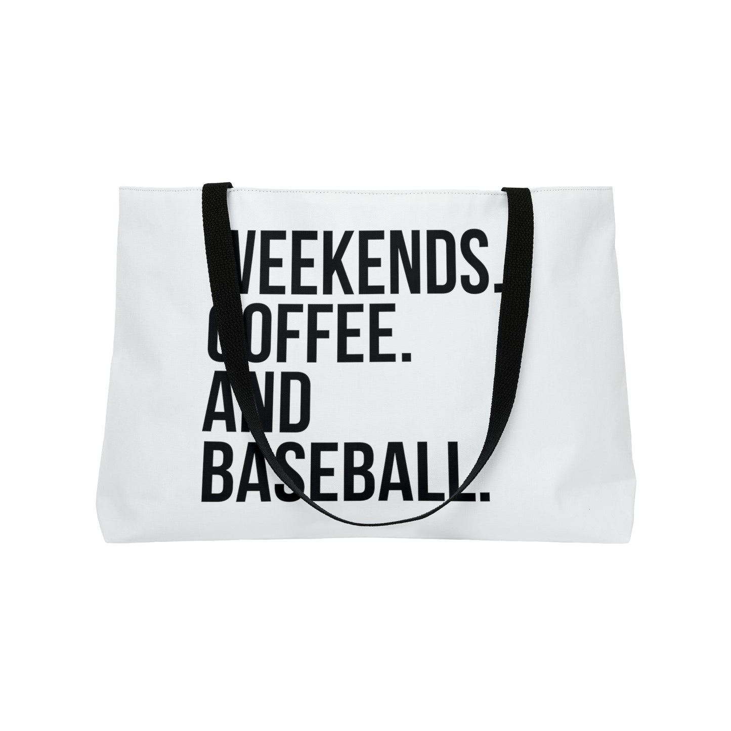 Baseball Weekender Tote Bag