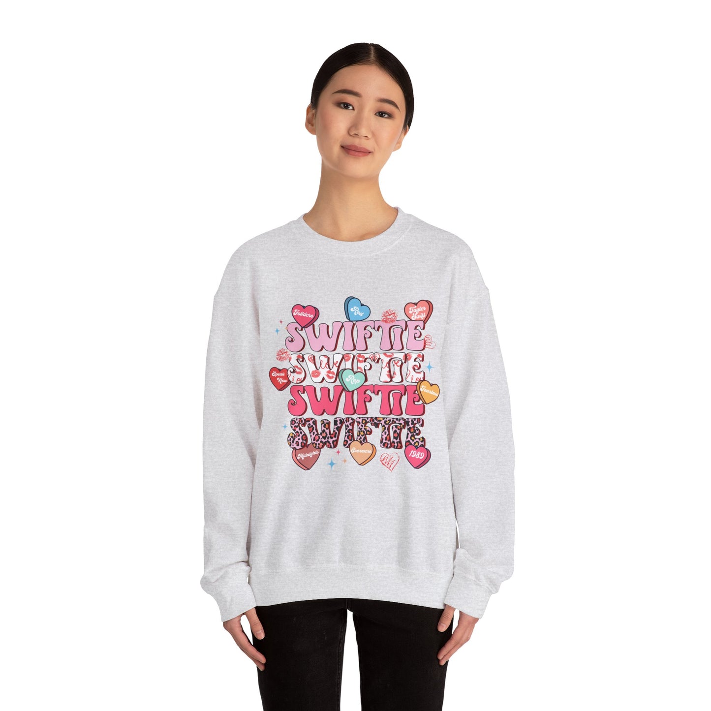 Swiftie Valentine  Unisex Heavy Blend™ Crewneck Sweatshirt