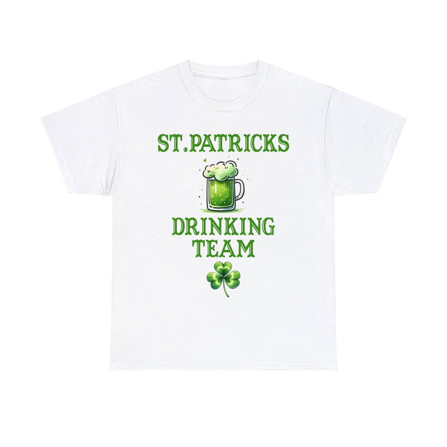 St Patricks Drinking Team Unisex Heavy Cotton Tee