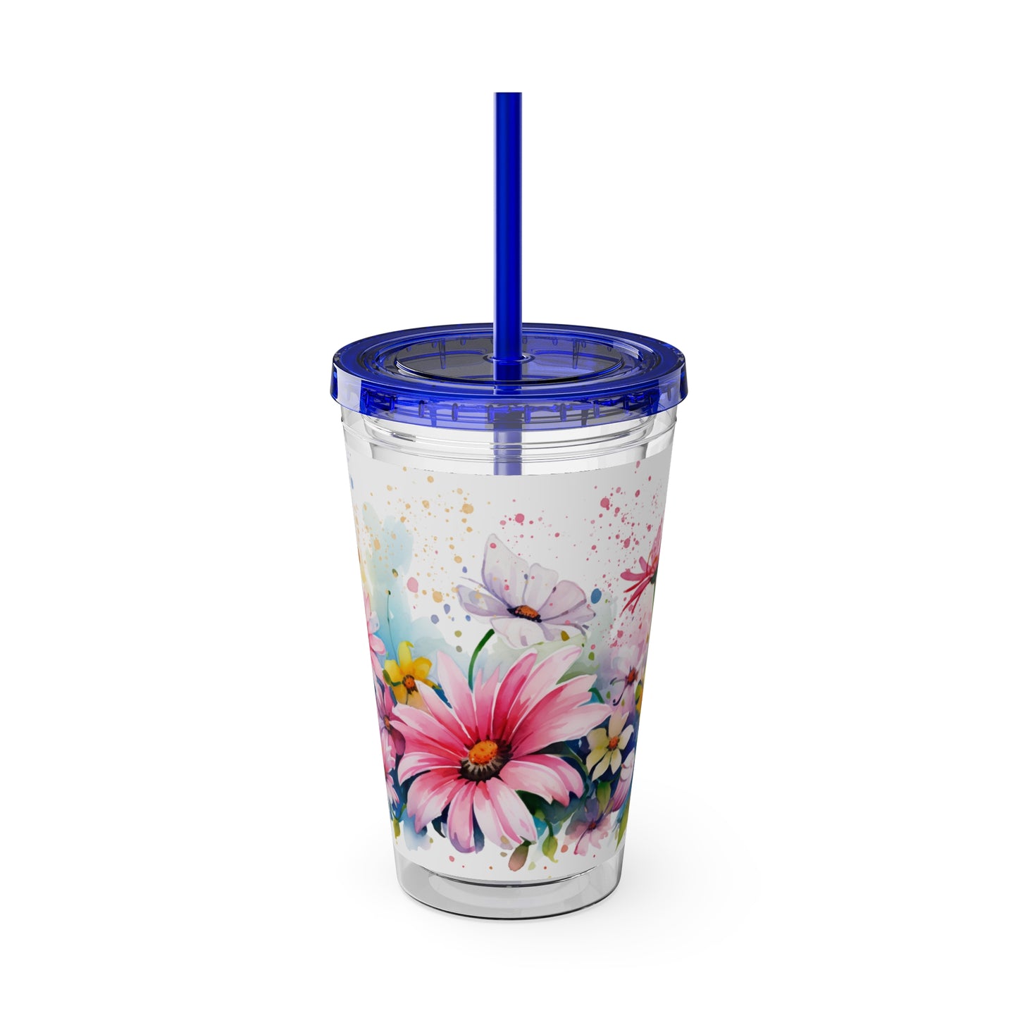 Nana Sunsplash Tumbler with Straw, 16oz