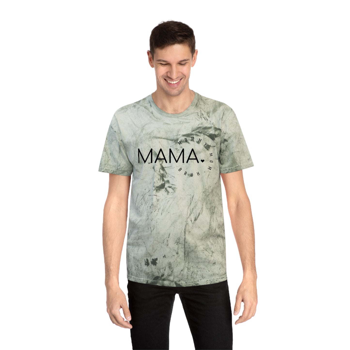 Mama Bruh Unisex Color Blast T-Shirt