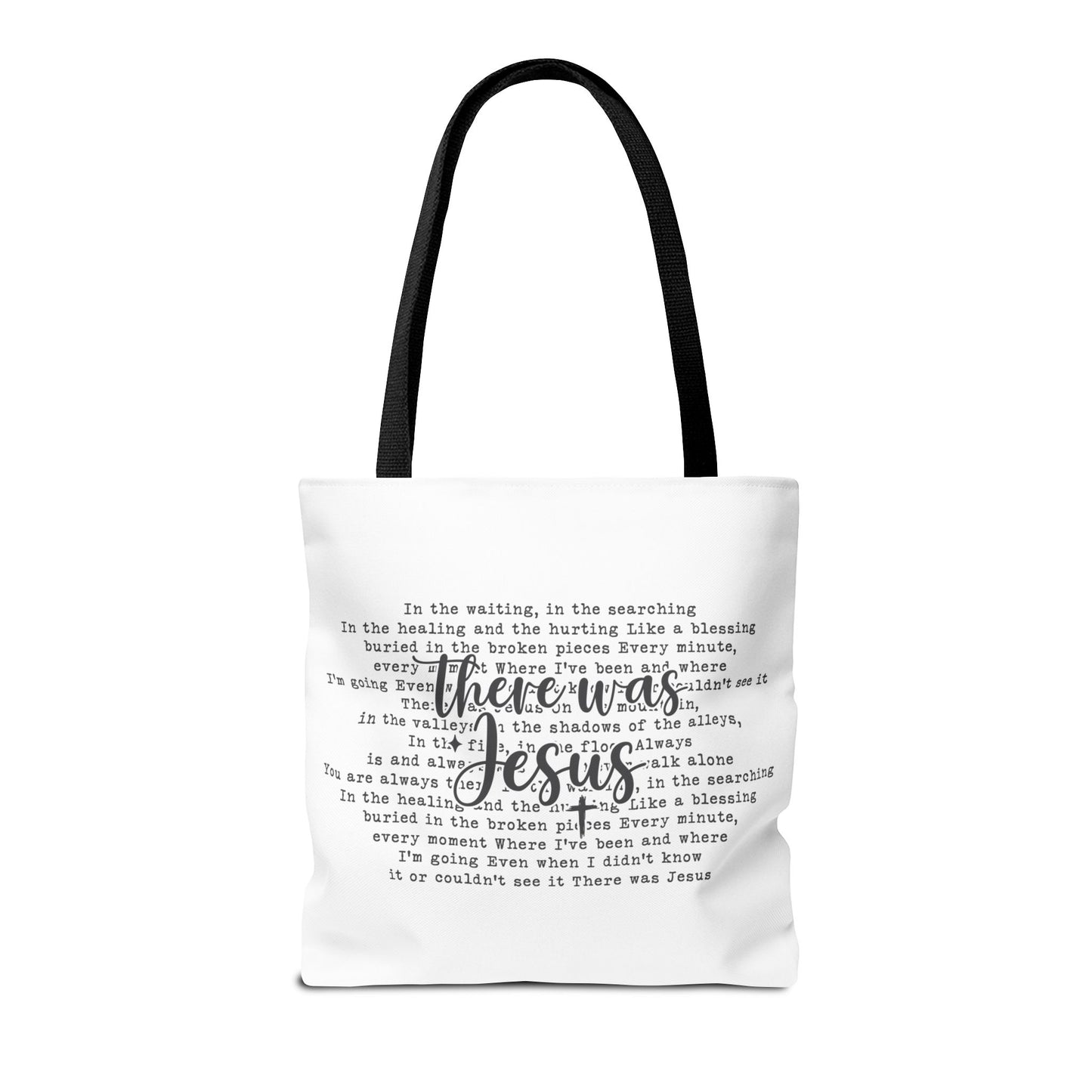 There was Jesus Tote Bag (AOP)