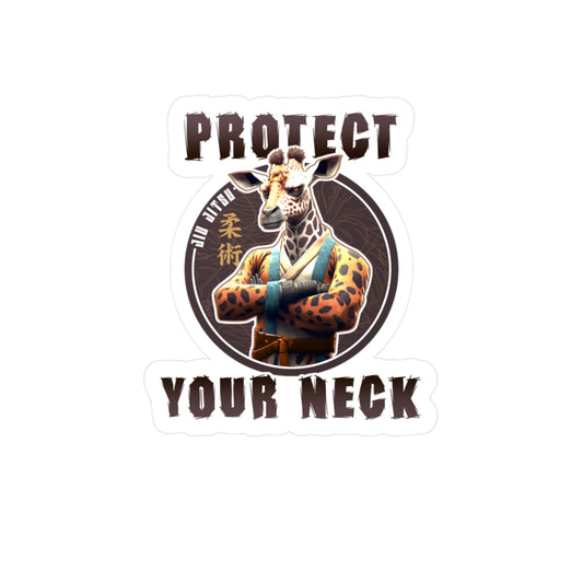 Giraffe Kiss-Cut Vinyl Decals