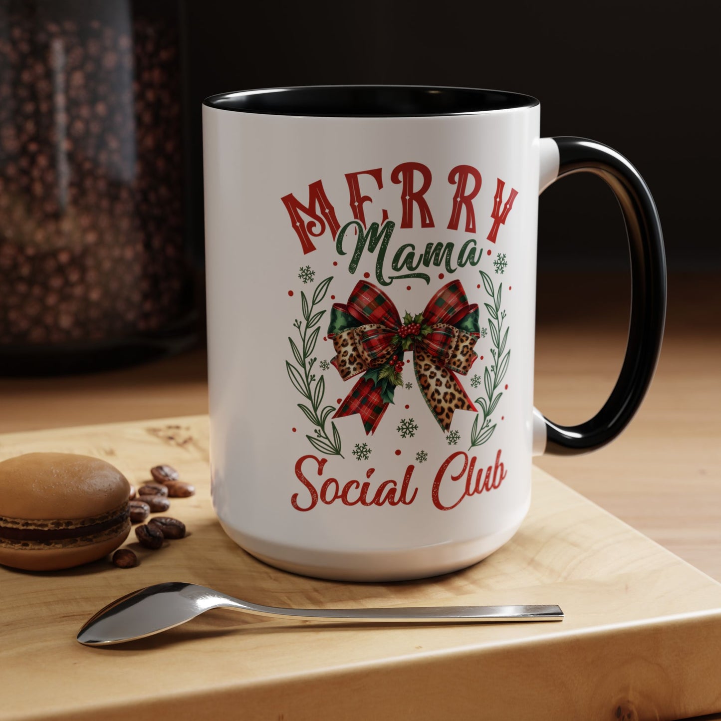 Merry Mama Accent Coffee Mug (11, 15oz)