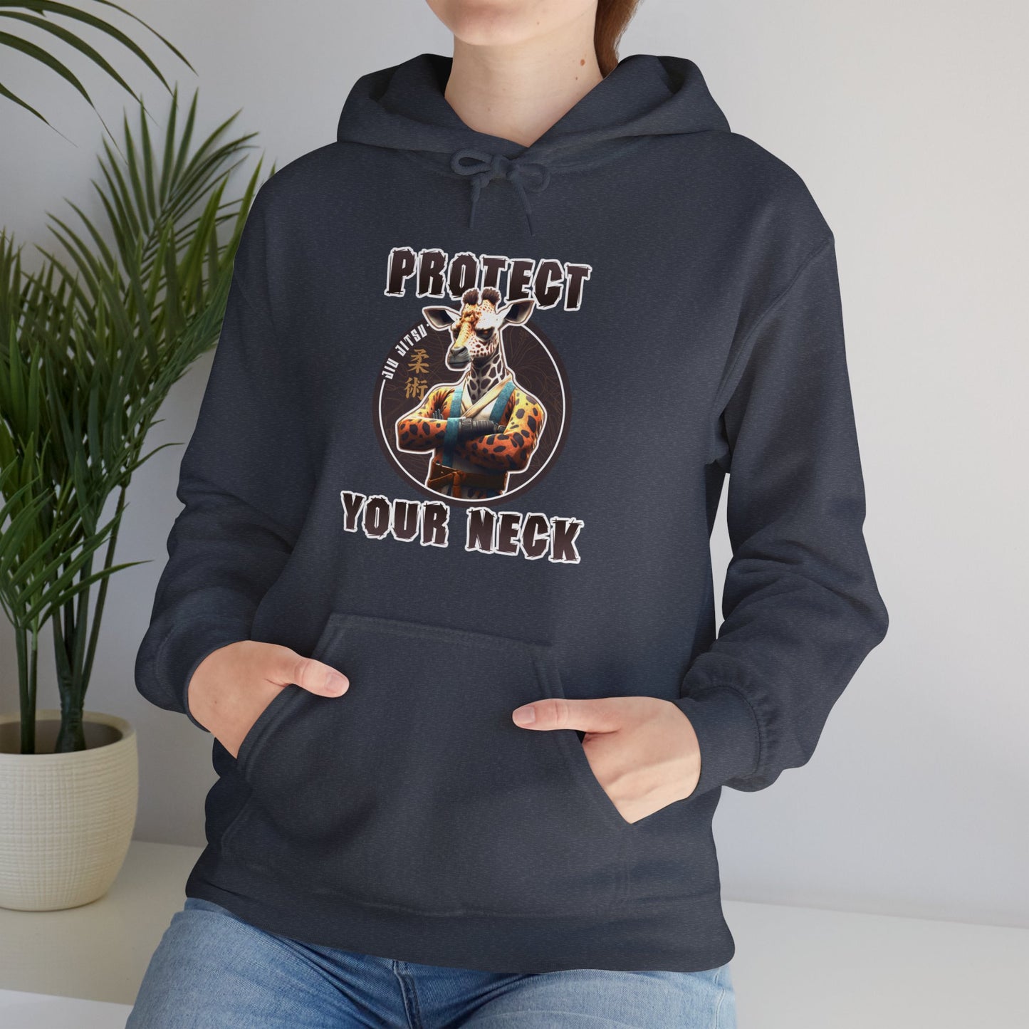 Protect Your Neck Unisex Heavy Blend™ Hooded Sweatshirt