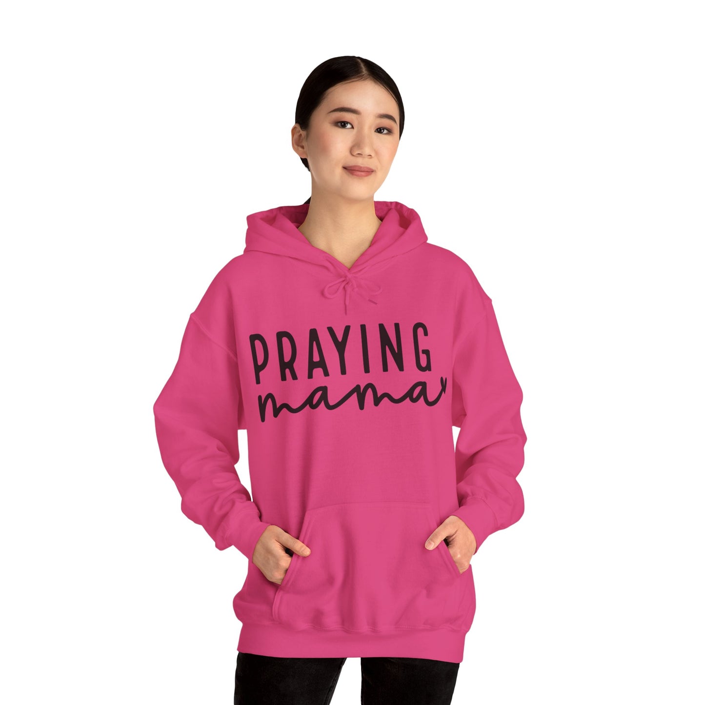 Praying Mama Unisex Heavy Blend™ Hooded Sweatshirt