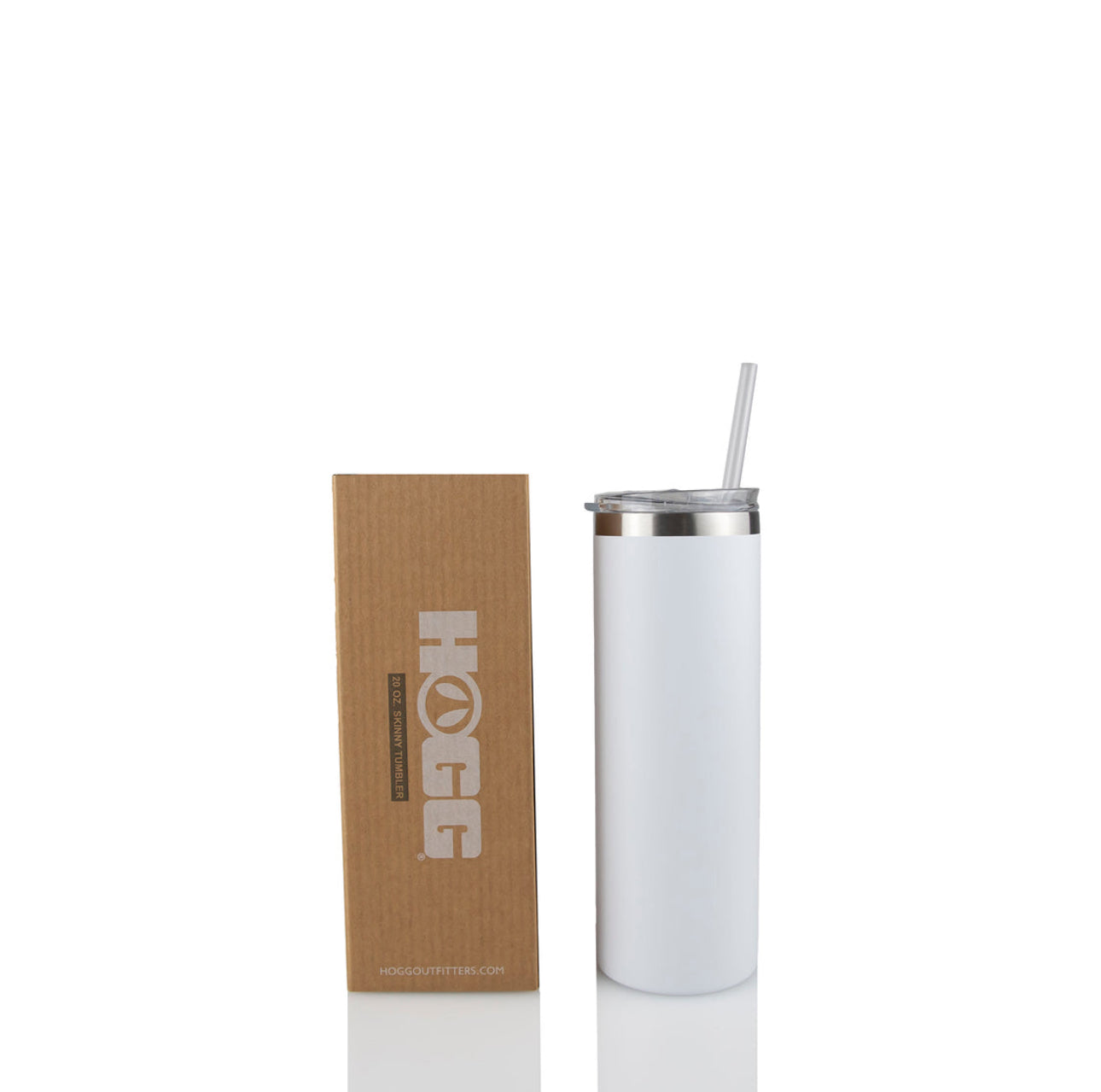 MIXED 20oz POWDER COATED SKINNY TUMBLERS - 1 OF EACH COLOR - 5 TOTAL