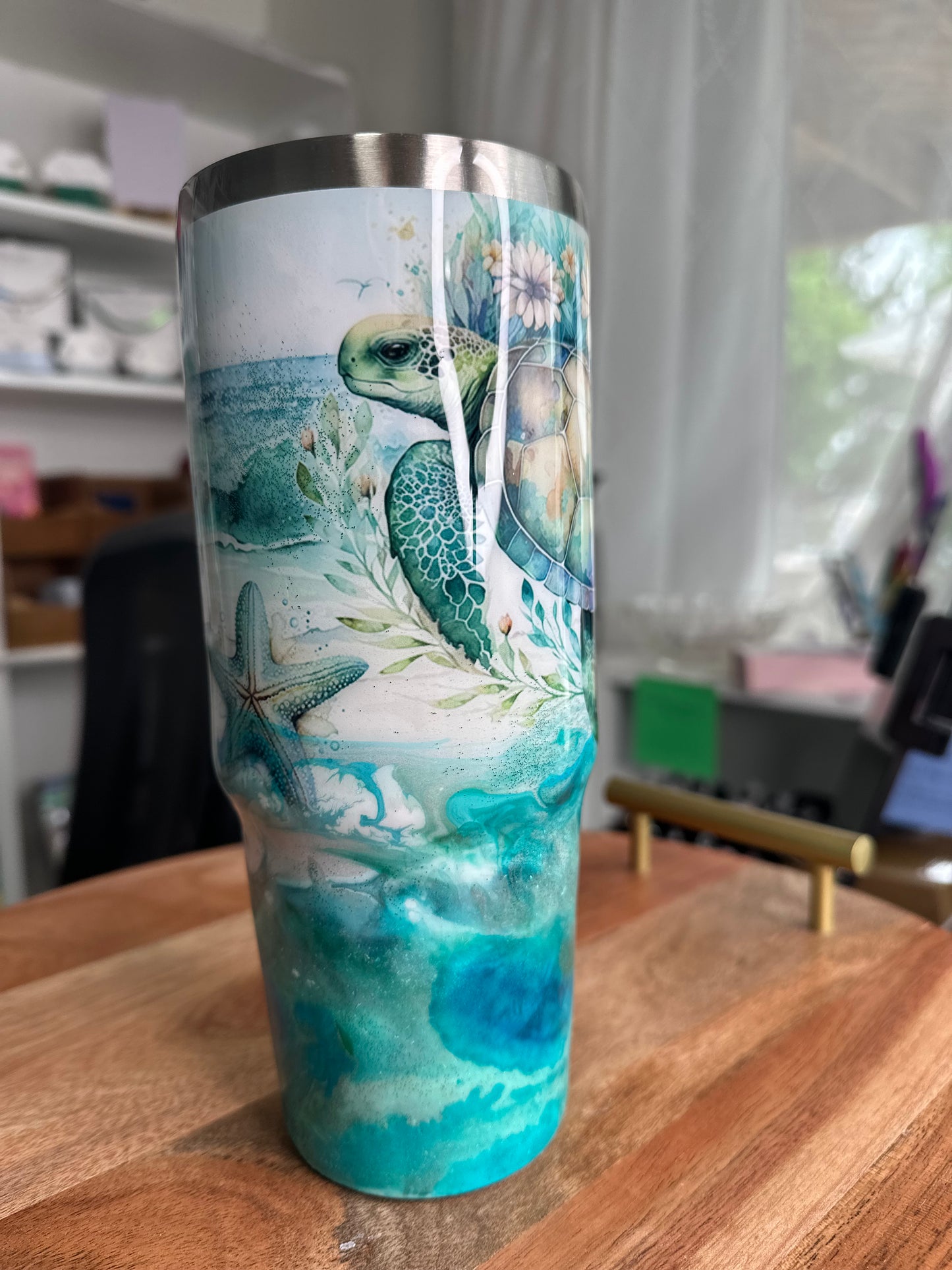 32 oz Turtle Tumbler