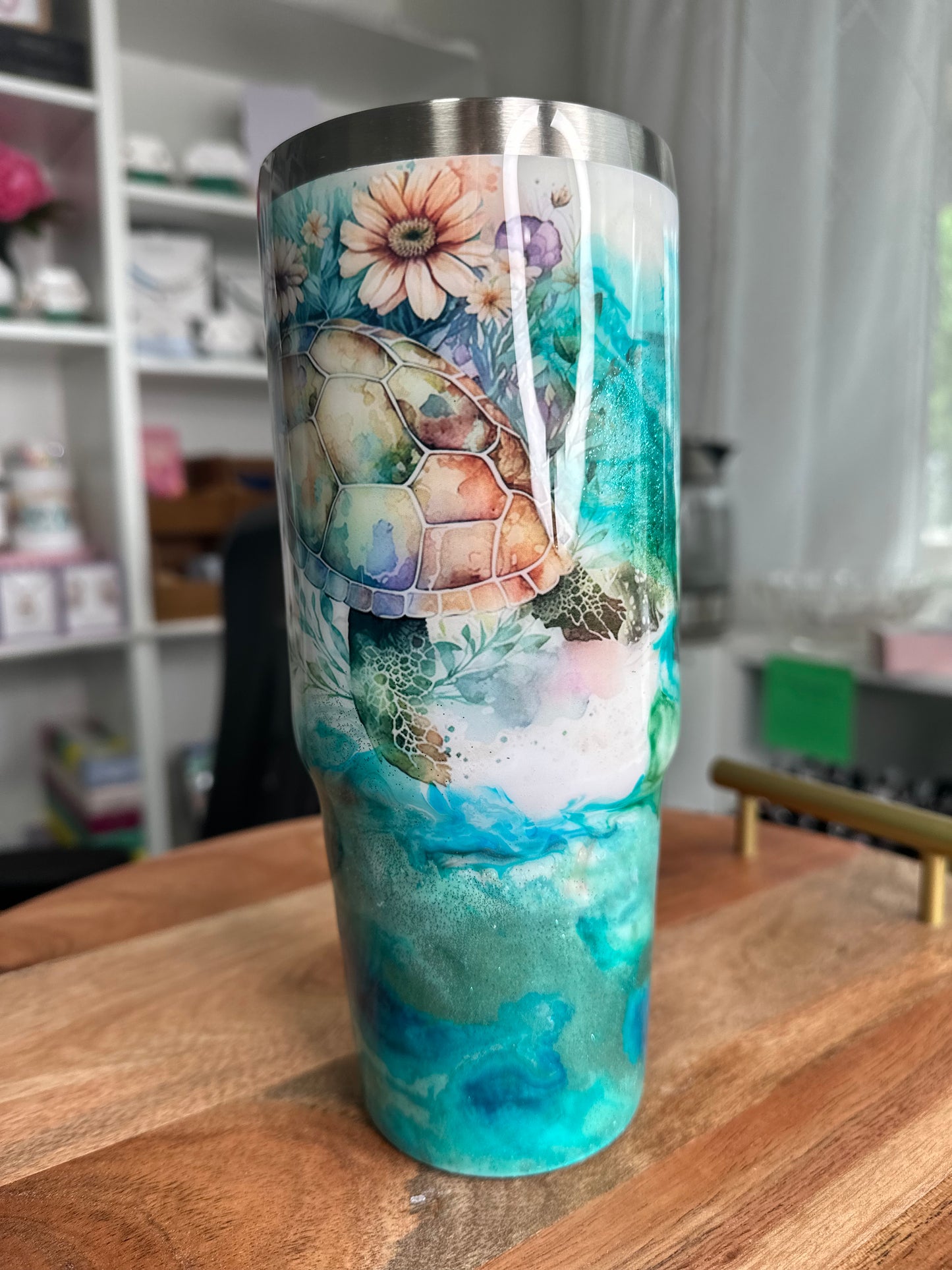 32 oz Turtle Tumbler