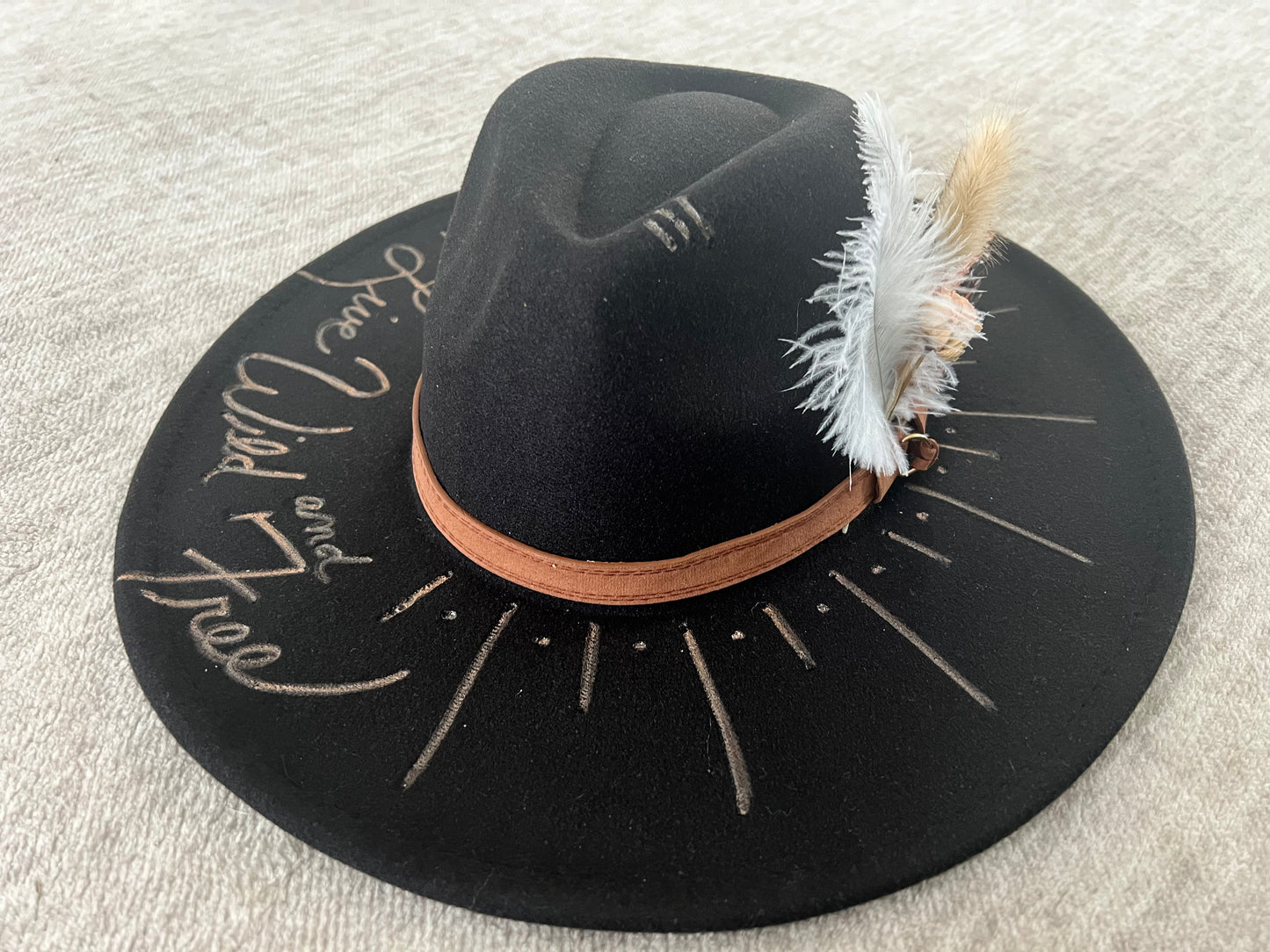 Live Wild and Free Hat