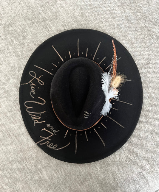 Live Wild and Free Hat
