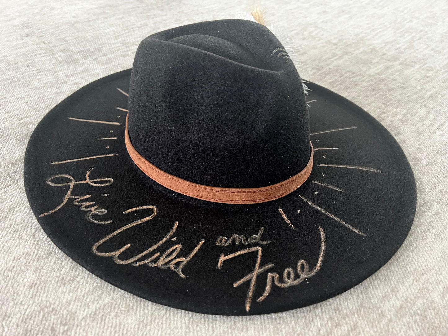 Live Wild and Free Hat
