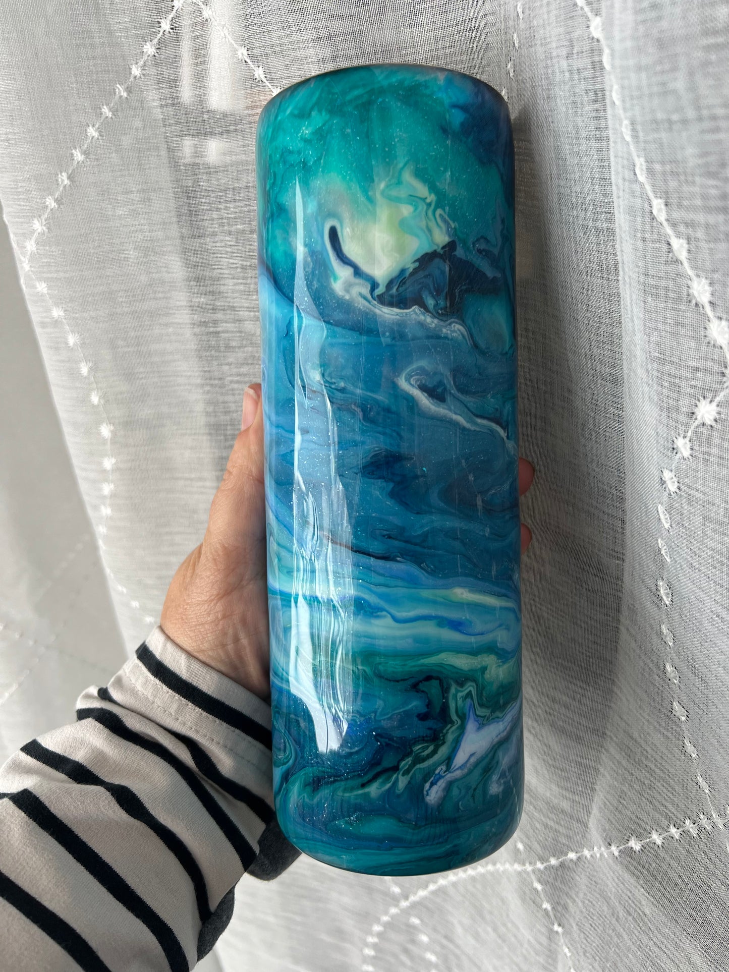 Blue Green Tumbler