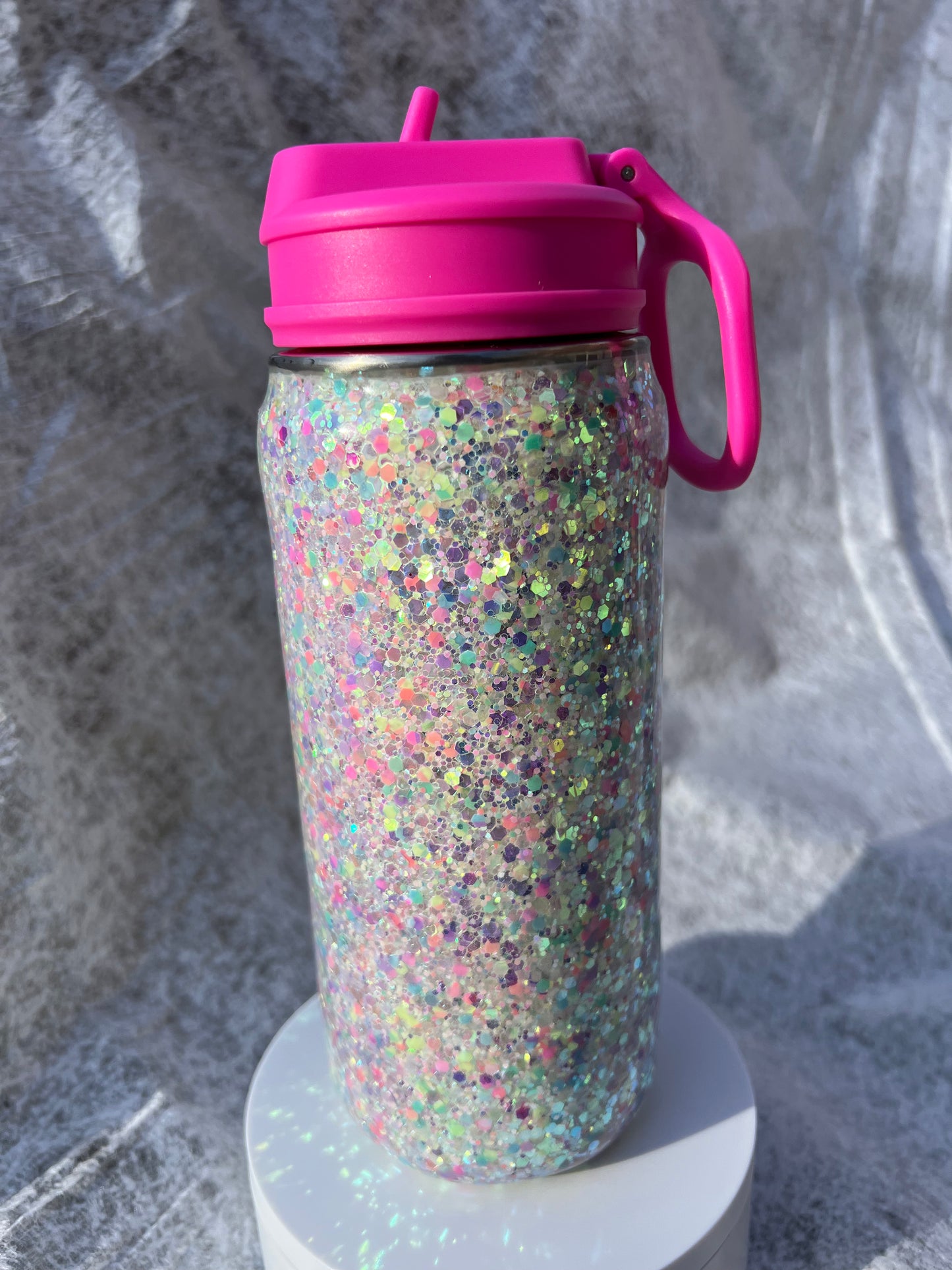 Party Glitter 16 ounce Water Bottle