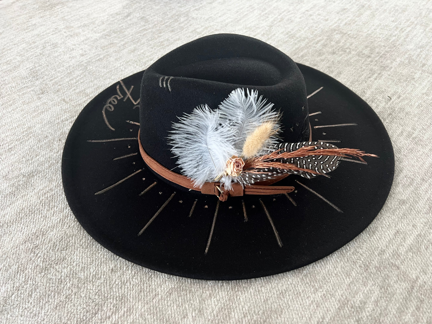 Live Wild and Free Hat