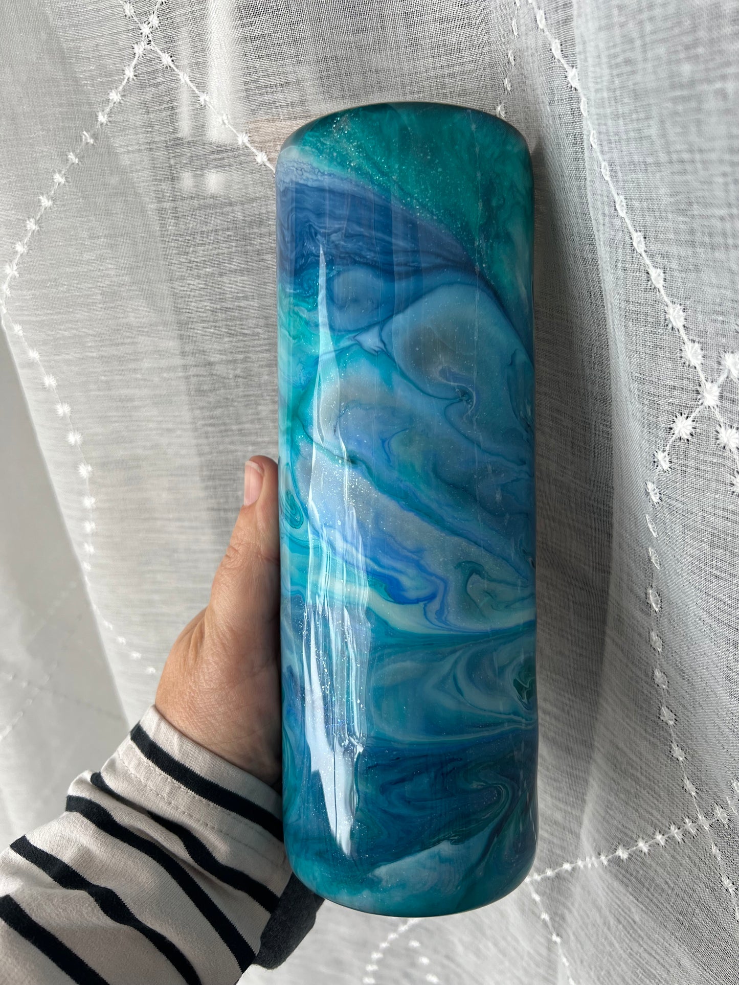 Blue Green Tumbler