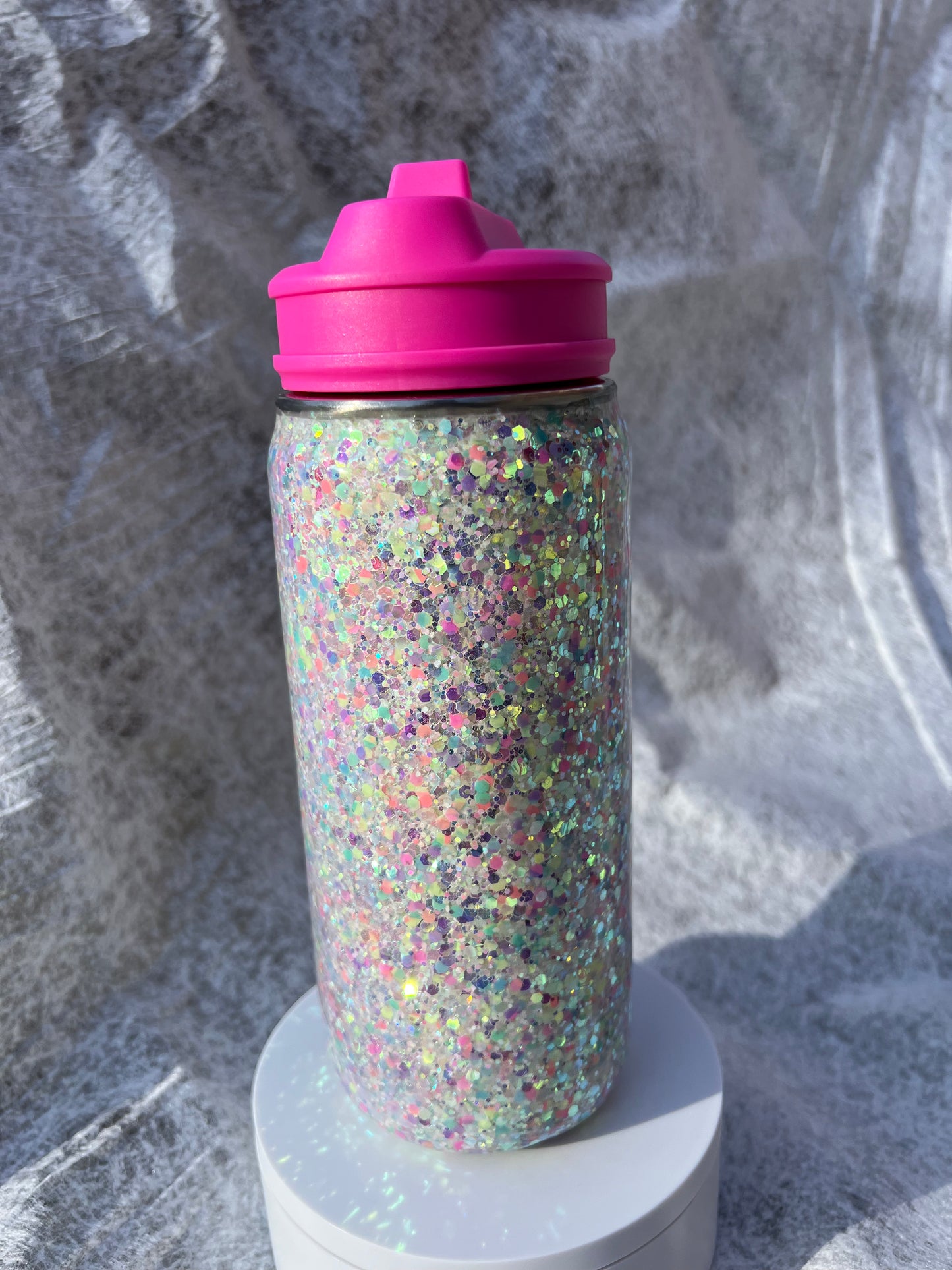 Party Glitter 16 ounce Water Bottle