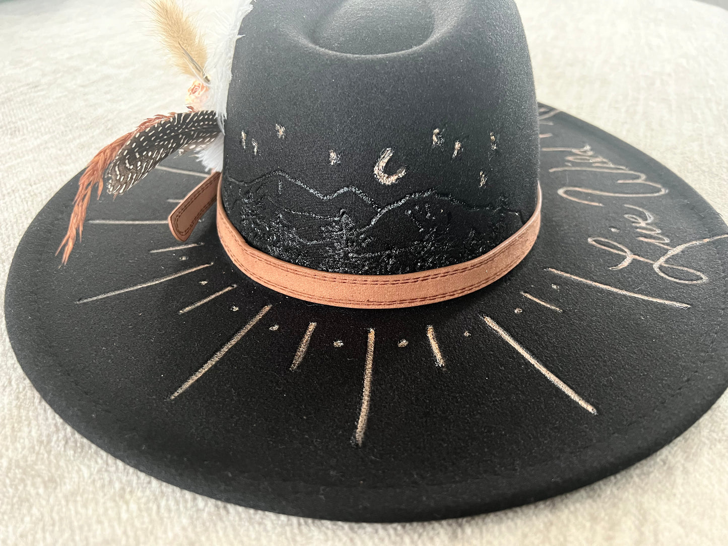 Live Wild and Free Hat